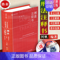 [正版]麦读2019新书刑法注释书何帆 刑法一本通工具书 何帆小红书 中华人民共和国刑法法司法解释指导案例刑事审判参考公