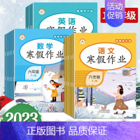 [语文]寒假作业 小学二年级 [正版]2023荣恒教育寒假作业一二三四五六年级语文数学英语人教版假期快乐练小学12345