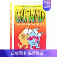 蓝猫凯特瓦德 6 You're Making Me Six [正版]蓝猫凯特瓦德6册 Catwad 1-6 鬼马喜猫系列