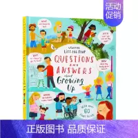 [正版]进口英文原版 Questions & Answers about Growing Up 成长 尤斯伯恩翻页问与答