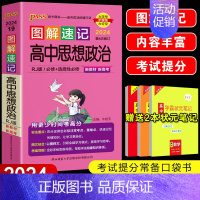 全国通用 高中思想政治 [正版]2024版pass绿卡图书图解速记高中政治知识大全口袋书高中政治知识清单高中政治知识背诵