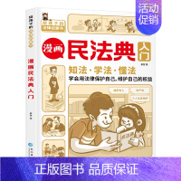 漫画民法典入门 [正版]全套4册漫画少年法律启蒙书和大人一起读漫画少年法律启蒙漫画民法典入门中小学生法律常识儿童法律基础