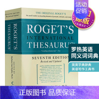 [正版]Roget's International Thesaurus 英文原版 英英字典辞典 罗热英语同义词词典 英文