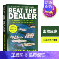 [正版]Beat the Dealer 英文原版 击败庄家 21点的有利策略 量化投资之父传奇自传 华尔街量化对冲基金鼻