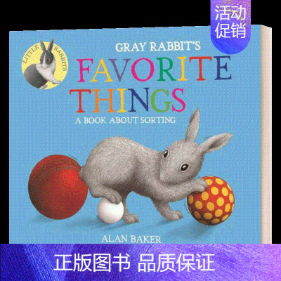 灰兔子的爱 [正版]White Rabbit's Colors 白兔子的颜色 英文原版绘本 英文版儿童英语启蒙早教认知
