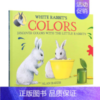 白兔的颜色 [正版]White Rabbit's Colors 英文原版绘本 白兔的颜色 儿童颜色启蒙 吴敏兰绘本123