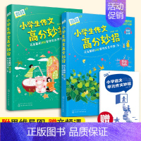 语文 [正版]2册 小学生作文高分妙招 花生酥的100堂作文点评课 8-12岁小学生四五六年级作文指导小学同步作文书写作