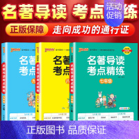 [8年级全一册]名著导读考点精练 初中通用 [正版]2024名著导读考点精练初中经典常谈七八九年级必读名著导读与考点中考