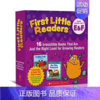 E&F 单盒 [正版]First Little Readers Level A B C D E&F G&H学乐Schol