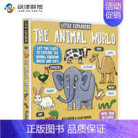 The Animal World(动物世界) [正版]Little Explorers系列6册小探险家系列套装纸板书 英