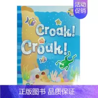 Croak! [正版]原版培生英语分级阅读绘本聪明老鼠系列蓝色四鼠/高级《Let's Make a Pizza》Food