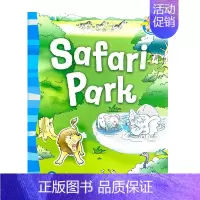 Safari Park [正版]原版培生英语分级阅读绘本聪明老鼠系列蓝色四鼠/高级《Let's Make a Pizza