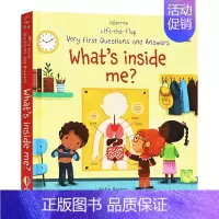 [正版]Usborne问与答系列立体翻翻书我们身体里有什么 Lift-the-flap What's inside