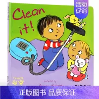[正版]英文原版绘本 Helping Hands Clean It 小帮手好帮手系列清洁 吴敏兰书单 child's p