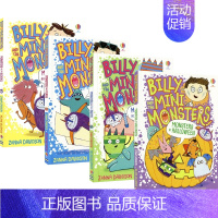 比利和小怪兽 4册 [正版]Billy And The Mini Monsters 比利和小怪兽 友谊故事 初级章节桥梁