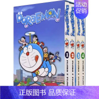 哆啦A梦4册 [正版]Doraemon 哆啦A梦漫画8册套装 儿童经典英语漫画书 Dinosaurs/Romance/E