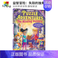 [正版]Usborne Puzzle Adventures The Missing Unicorn 尤斯伯恩 益智冒险