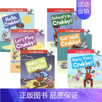 暴躁的蟹蟹 1-6 [正版]Dragon A Crabby 恐龙传奇 暴躁的蟹蟹 学乐ACORN橡果系列桥梁书 儿童英语