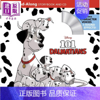 [正版]101 Dalmatians Read-Along Storybook and CD 独立阅读故事 迪士尼101