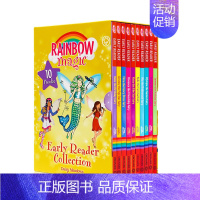 [正版]Rainbow Magic Early Readers 彩虹魔法仙子10册盒装 进口英文原版章节桥梁书 全彩儿童