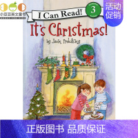 [正版] 圣诞节主题童书儿童英文原版绘本It's Christmas!圣诞节到了!4-8岁i can read 3分级读