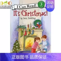 [正版] 圣诞节主题童书儿童英文原版绘本It's Christmas!圣诞节到了!4-8岁i can read 3分级读