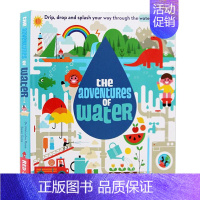 [正版]英文原版 The Adventures of Water 翻翻书 Malcolm Rose 了不起的历险系列 水