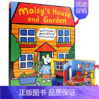 [正版]小鼠波波的房子和花园 搭建场景立体书 Maisy's House and Garden 进口英文原版绘本 儿童精