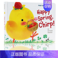 快乐的春天 精装翻翻书 [正版]英文原版绘本 spring春天summer夏天autumn秋天winner冬天四季认知英