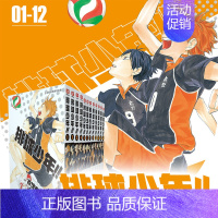 [全12册]排球少年1-12 [正版]排球少年漫画全套1-40册 漫画书全套古馆春一著简体中文版非台版运动少年热血连载日