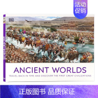 [正版]DK穿越时空的古代世界 英文原版绘本 Ancient Worlds Travel Back in Time 儿童