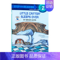 Little Critter Sleeps Over [正版]99选5华研原版 美国企鹅兰登经典分级读物第二阶段 英文原