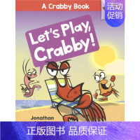 蟹蟹,一起来玩吧! [正版]A Crabby Book 1-6 暴躁的蟹蟹6册套装 儿童英语漫画书 学乐ACORN橡果系