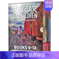 棚车少年9-12册盒装 [正版]棚车少年英文版 1-4册第一季 The Boxcar Children进口英文原版小说全