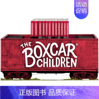 棚车少年1-12册礼盒装 [正版]棚车少年英文版 1-4册第一季 The Boxcar Children进口英文原版小说