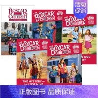 棚车少年51-55册 [正版]棚车少年英文版 1-4册第一季 The Boxcar Children进口英文原版小说全套