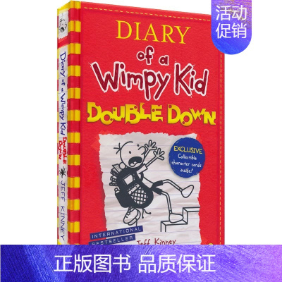 小屁孩的日记11 (精装) [正版]Diary of a Wimpy Kid 1-18 小屁孩日记 儿童课外英语读物 日