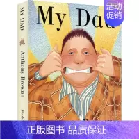 我爸爸 [正版]My Mum My Dad 我爸爸&我妈妈2册 Anthony Browne 安东尼布朗 儿童经典英语绘