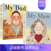 我爸爸&我妈妈 2册 [正版]My Mum My Dad 我爸爸&我妈妈2册 Anthony Browne 安东尼布朗