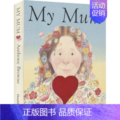 我妈妈 [正版]My Mum My Dad 我爸爸&我妈妈2册 Anthony Browne 安东尼布朗 儿童经典英语绘