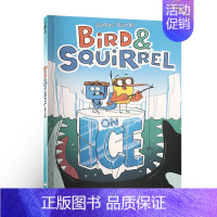 [正版]英文原版进口Bird & Squirrel on Ice小鸟与松鼠的故事儿童启蒙认知读物绘本全彩漫画故事书句型简