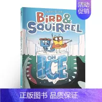 [正版]英文原版进口Bird & Squirrel on Ice小鸟与松鼠的故事儿童启蒙认知读物绘本全彩漫画故事书句型简