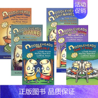 傻瓜面条头兄弟6册 [正版]英文原版全彩漫画书Noodleheads Nightmares See the Future