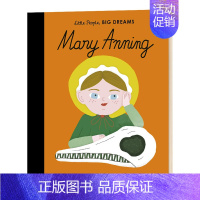 [正版]小女孩大梦想 玛丽安宁 Mary Anning 英文原版绘本 古生物学家 精装绘本 名人传记 儿童读物 亲子共读