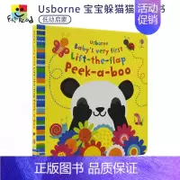[正版]Usborne Baby's Very First Lift-the-Flap Peek-a-Boo 宝宝的启蒙