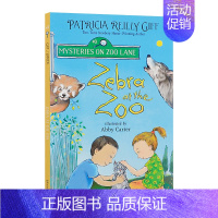 [正版]英文原版 Zebra at the Zoo 动物园里的斑马 Mysteries on Zoo Lane 3 儿童