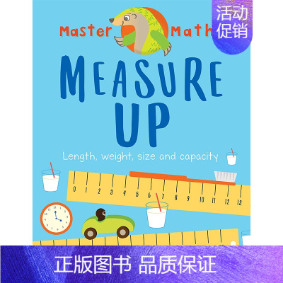 Measure Up [正版]原装 儿童绘本读物Master Maths Workbook系列 Get to Know