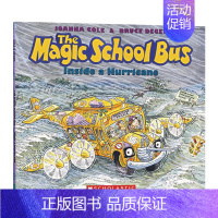 神奇校车 穿越飓风 [正版]神奇校车章节阅读4册套装 英文原版 The Magic School Bus Chapter