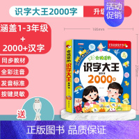 [升级版本]识字大王2000字 [正版]文轩学前识字认字发音书儿童识字书手指拼音点读发声书早教宝宝学说话认知幼儿有声读物