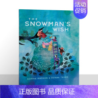 [正版]盖世童书 雪人的心愿 The snowman's wish原版绘本英语启蒙幼儿绘本儿童原版英文绘本书籍读物故事书